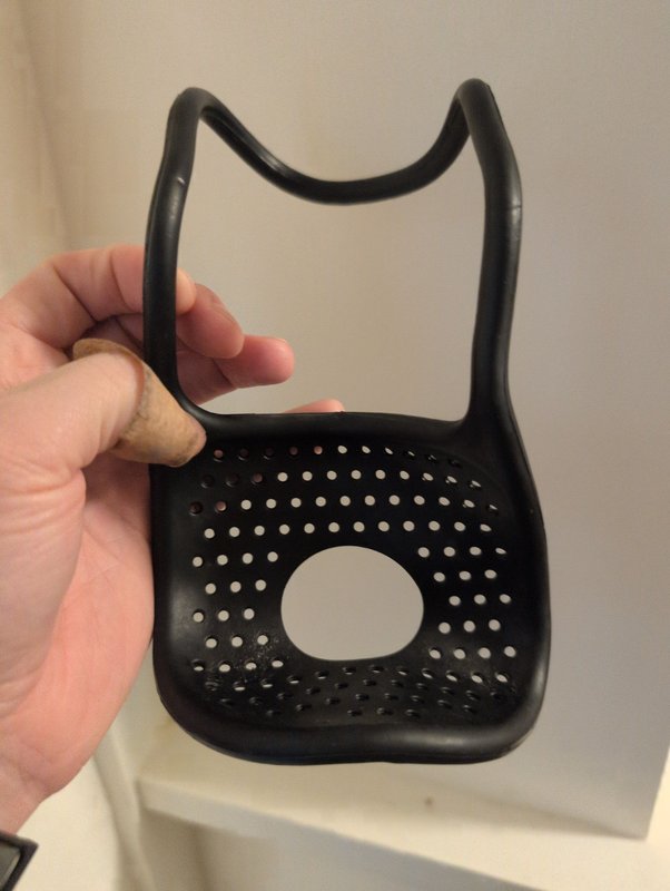 bendable sponge holder sink attachment