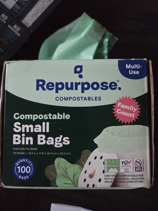 Repurpose compostable bags